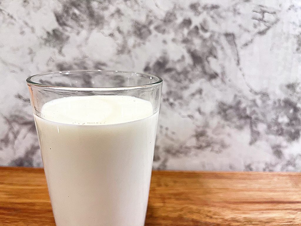 warm milk